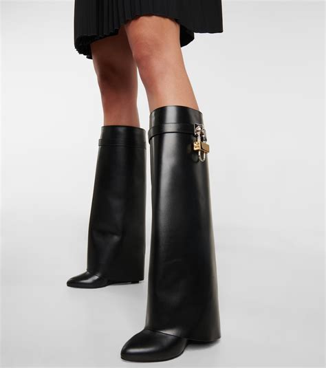 bota givenchy|Givenchy shark boots look alike.